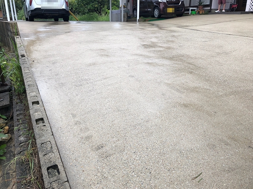 豊田市四郷町　F様邸（ブロック廻り補修工事）施工前